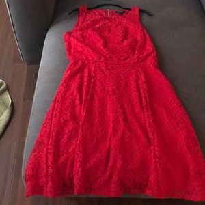 Red dress